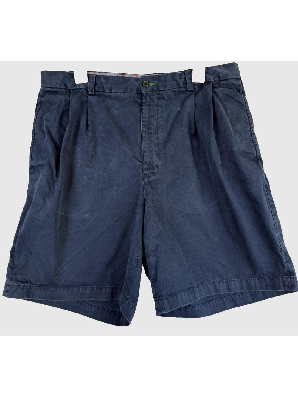 TOMMY HILFIGER Navy Blue Casual CHINO SHORTS Sz 36